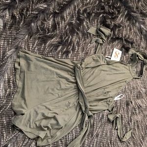 Sabo Skirt Olive Green Romper